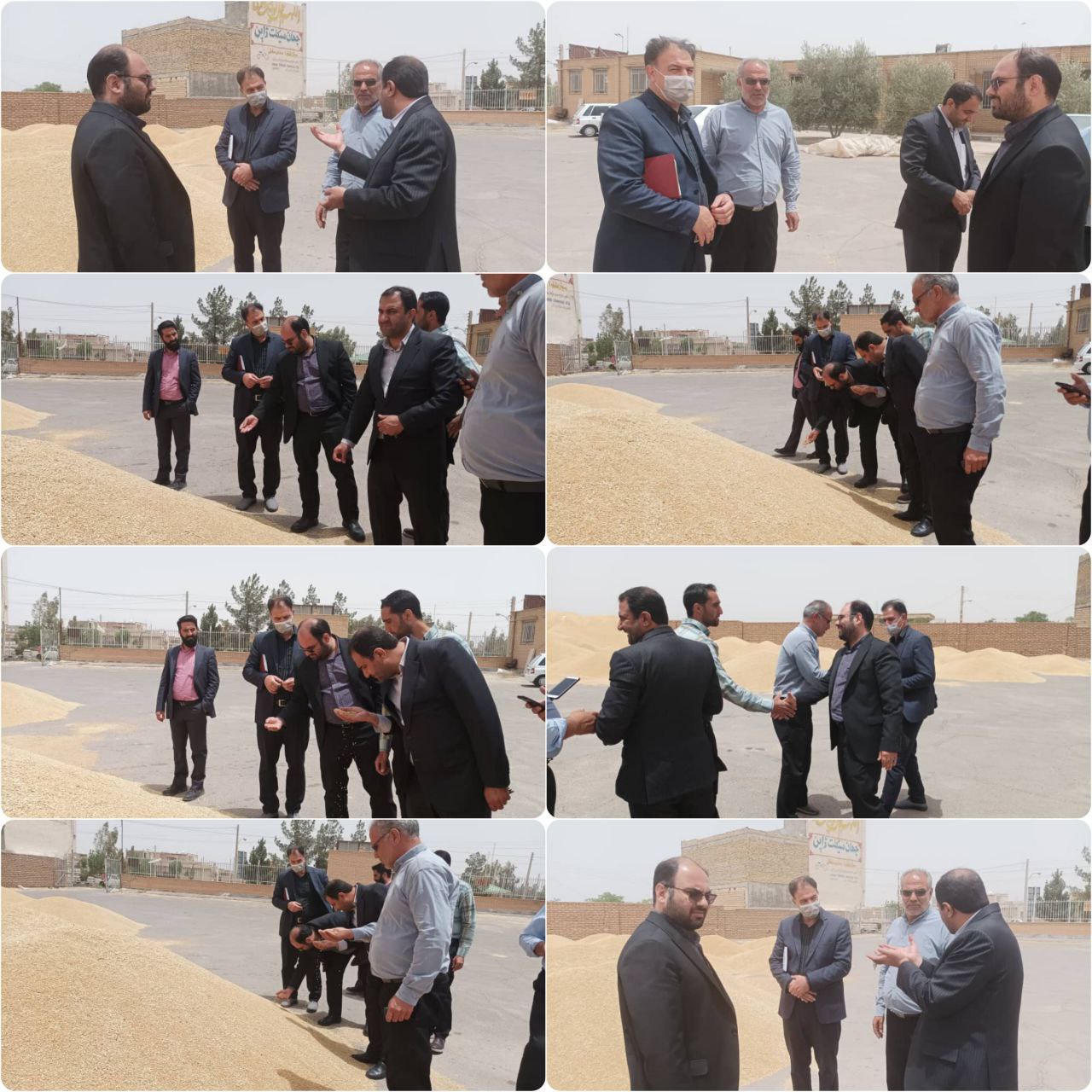 بازدید فرماندار از تعاونی مهر