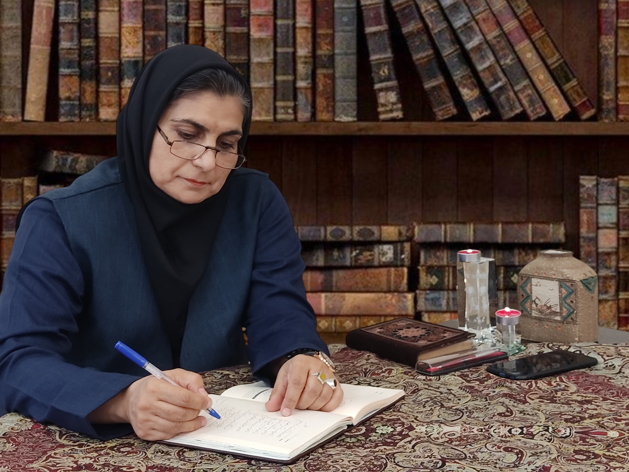 مهرناز آزاد هفته کتابخوانی