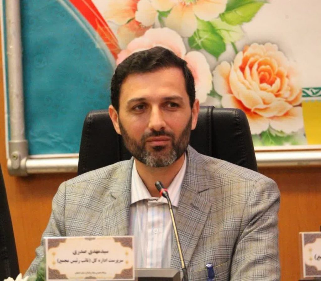 سیدمهدی صدری سرپرست اداره کل ورزش و جوانان